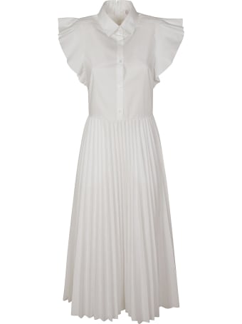 RED Valentino Pleated Shirt Dress