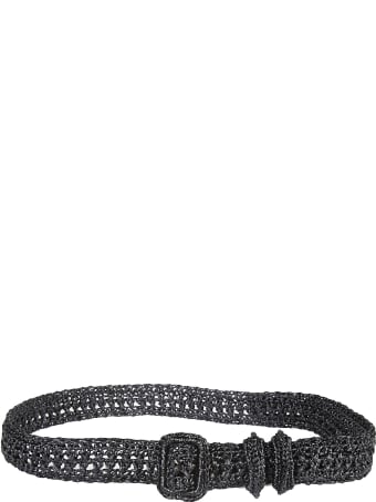 Philosophy di Lorenzo Serafini Perforated Woven Belt