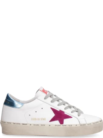 Golden Goose Hi Star Leather Sneakers