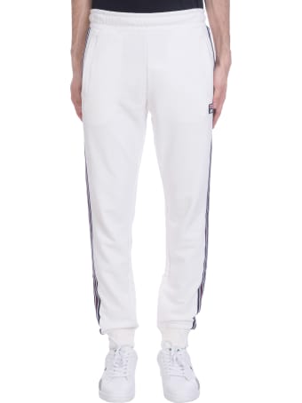 Fila Hemi Pants In White Synthetic Fibers
