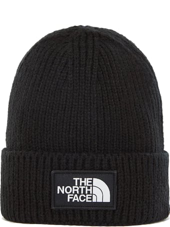 The North Face Logo Box Cuffed Beanie