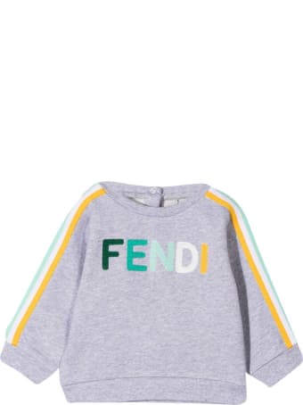 Fendi Gray Sweatshirt