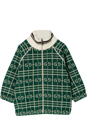 Gucci Green Cardigan
