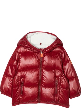 Save the Duck Red Jacket Kids