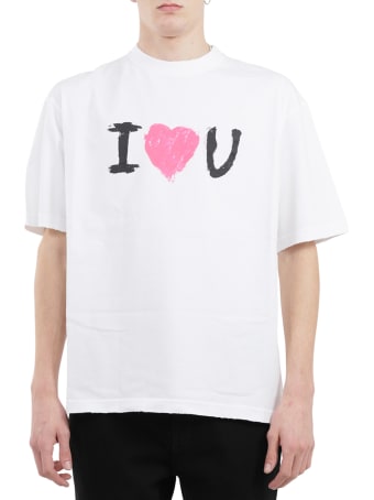 Balenciaga White Ilu T-shirt