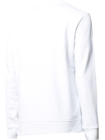 Neil Barrett White Cotton-blend Sweatshirt