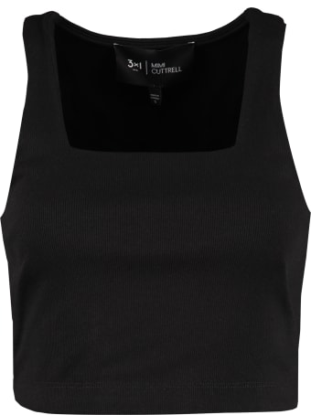 3x1 3x1 And Mimi Cuttrell - Cotton Blend Crop Top