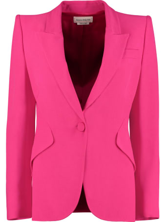Alexander McQueen Single-breasted One Button Jacket