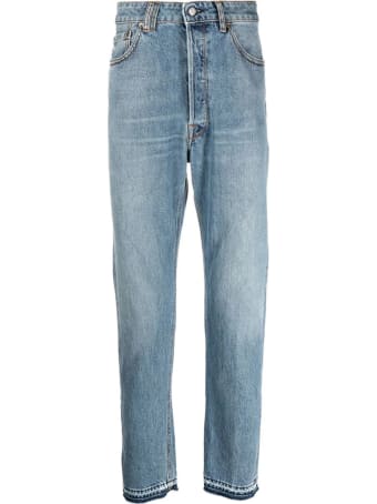Golden Goose Pant Happy Light Blue Wash