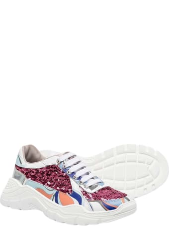 Emilio Pucci Multicolor Sneakers Teen