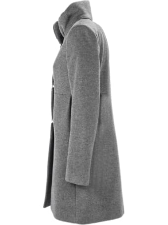 Fay Grey Virgin Wool Coat