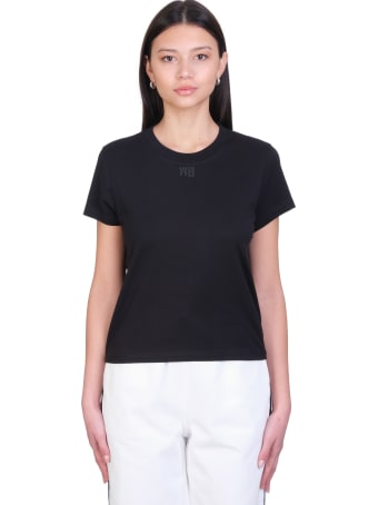 T by Alexander Wang T-shirt In Black Cotton