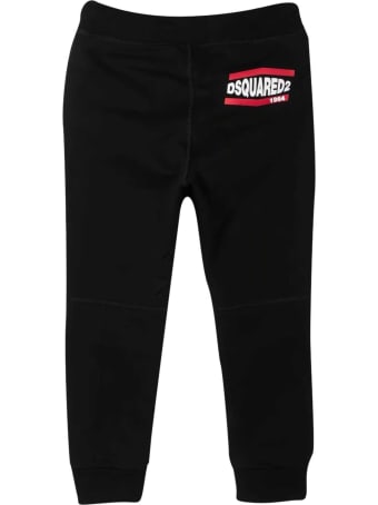 Dsquared2 Black Sports Trousers