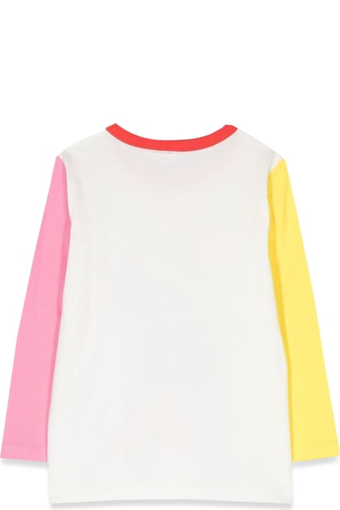 Topwear for Baby Girls Stella McCartney Kids Two-tone M/l Sleeve T-shirt