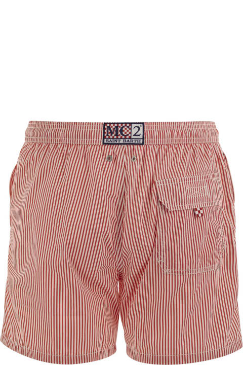MC2 Saint Barth Swimwear for Men MC2 Saint Barth Patmos - Striped Beach Shorts
