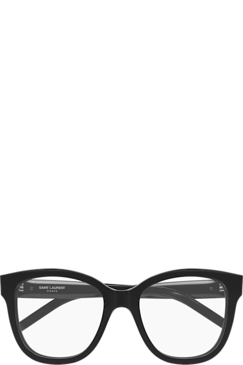 Saint Laurent Eyewear لـ Kids Saint Laurent Eyewear Saint Laurent Sl M97 Linea Monogram 001 Black Glasses