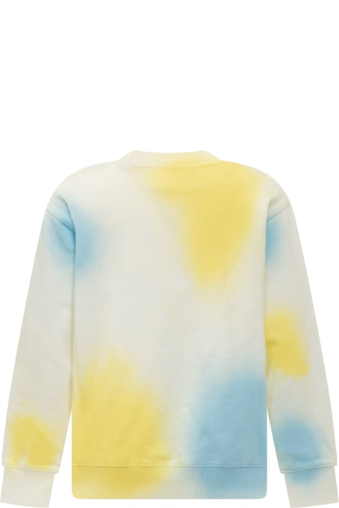 Sweaters & Sweatshirts for Girls Off-White Colour Spot Sweatshirt