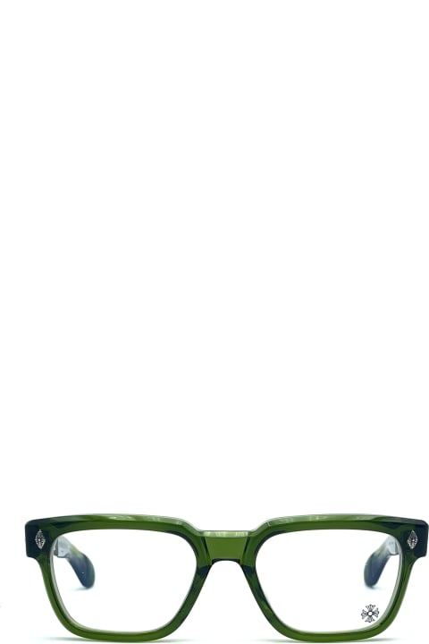 メンズ Chrome Heartsのアイウェア Chrome Hearts Pen 15 - Dark Olive Rx Glasses