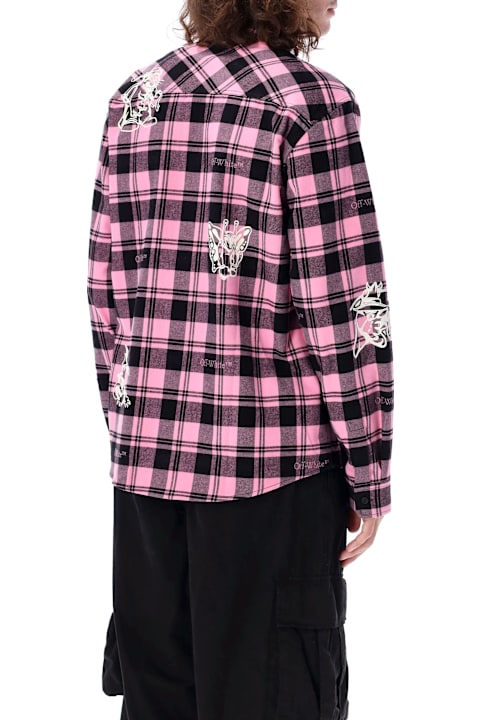 Off-White for Men Off-White Character Check Flannel Shirt