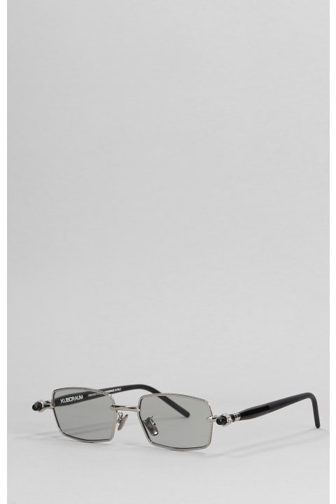 Kuboraum Eyewear for Women Kuboraum P73 Sunglasses In Silver Metal Alloy