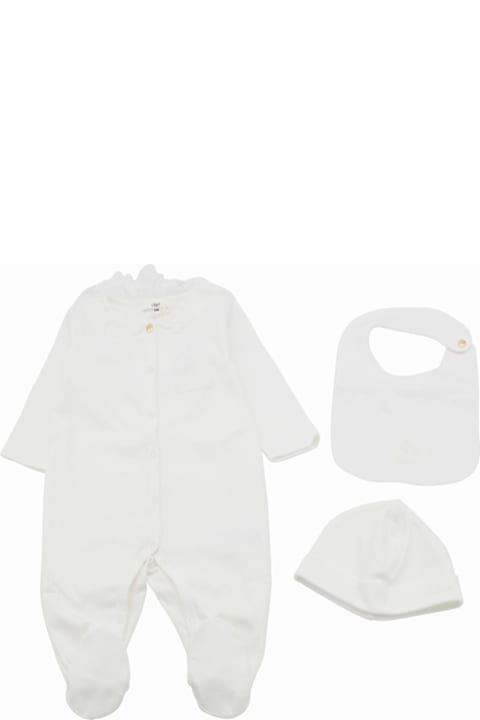 Chloé for Men Chloé White Cotton Nursery Set