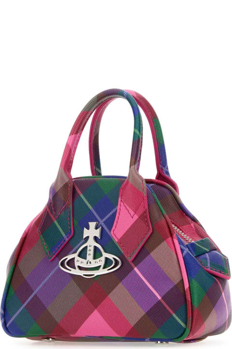 Vivienne Westwood Bags for Women Vivienne Westwood Printed Synthetic Leather Mini Yasmine Handbag