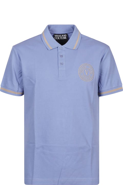 Versace Jeans Couture Topwear for Men Versace Jeans Couture Short Sleeve Polo Shirt