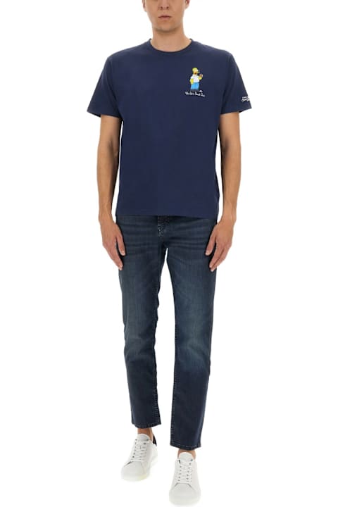 MC2 Saint Barth for Men MC2 Saint Barth T-shirt With Print
