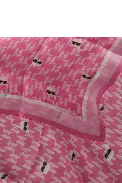 Scarves & Wraps for Women Karl Lagerfeld Printed Shawl