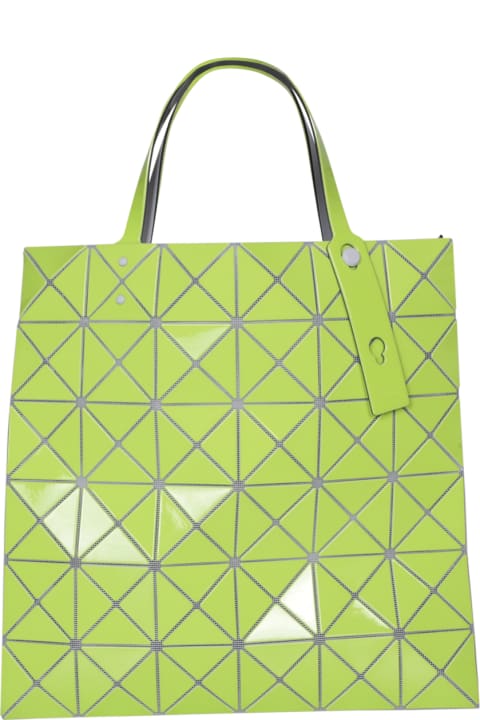 Issey Miyake Totes for Women Issey Miyake Lucent Gloss Fluorescent Yellow Bag