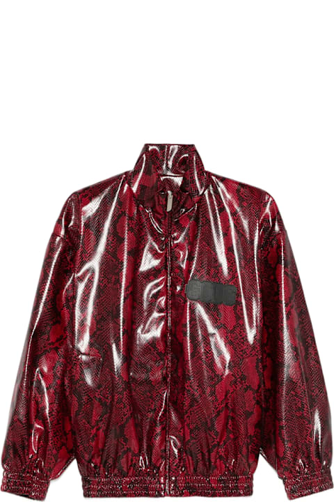 GCDS for Kids GCDS Leather Outerwear