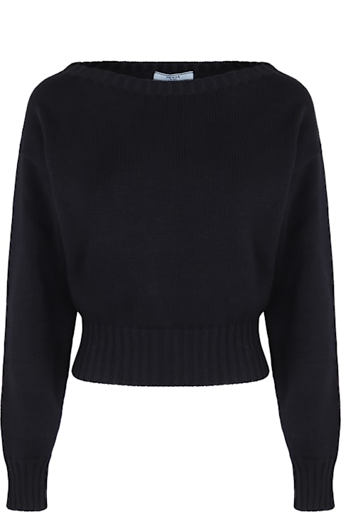 Prada for Kids Prada Cotton Sweater