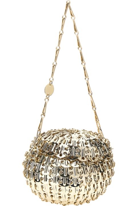 Paco Rabanne Bags for Women Paco Rabanne Gold Small 1969 Ball-shaped Bag