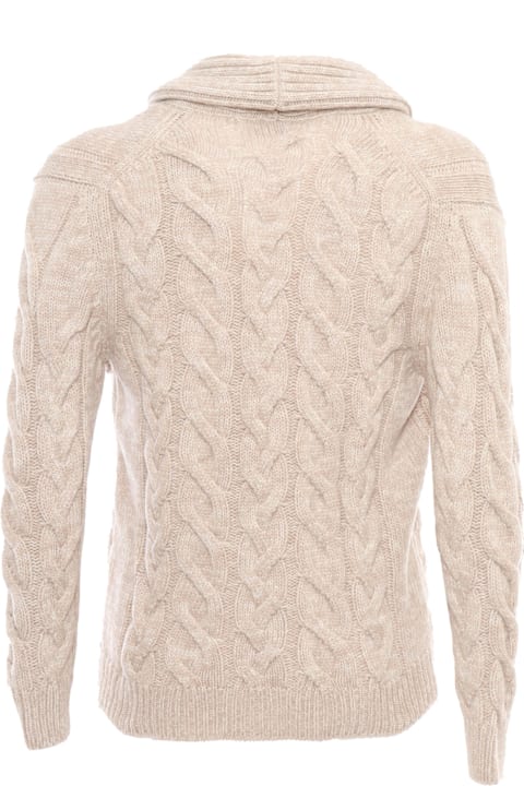 Homeware Settefili Cashmere Braided Cardigan