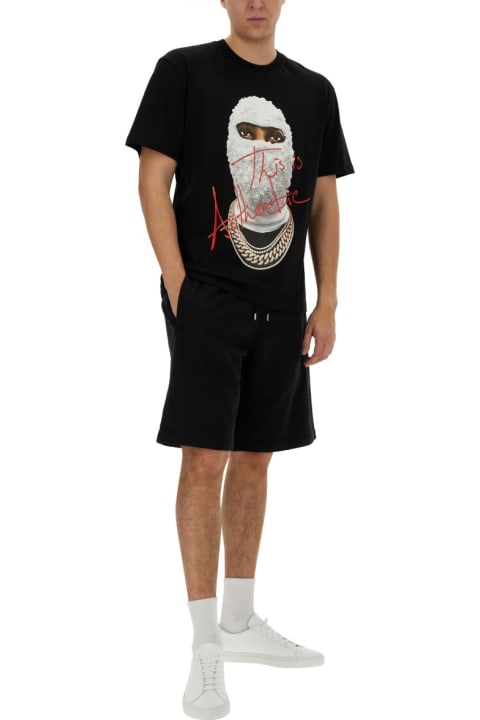 ih nom uh nit Clothing for Men ih nom uh nit "mask Authentic With" T-shirt