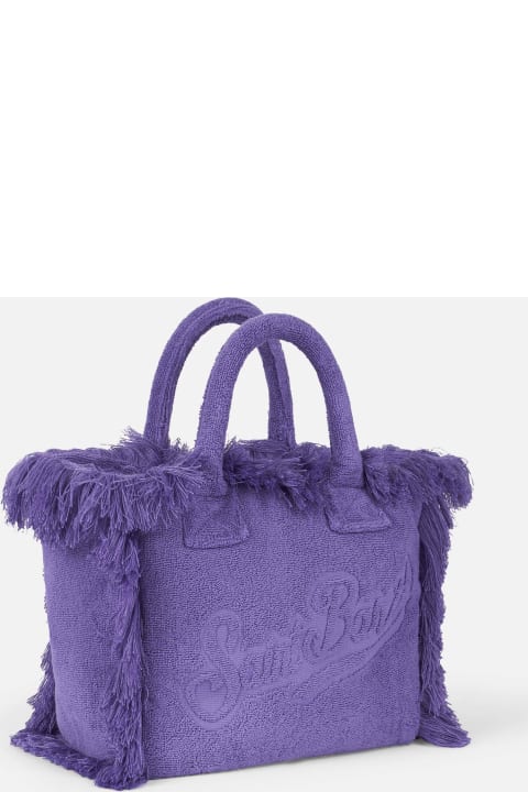 Homeware MC2 Saint Barth Colette Purple Terry Soft Handbag