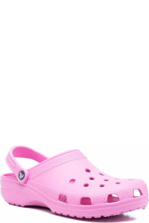 Crocs Women's Pink Rubber Clogs