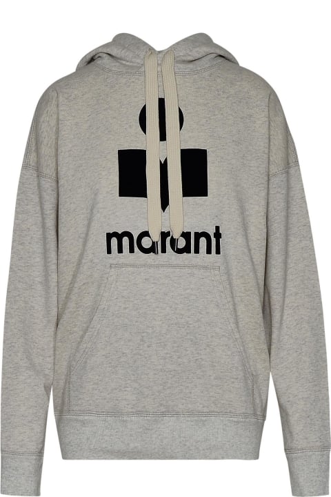 Marant Étoile Fleeces & Tracksuits for Women Marant Étoile Gray Cotton Blend Mansel Sweatshirt