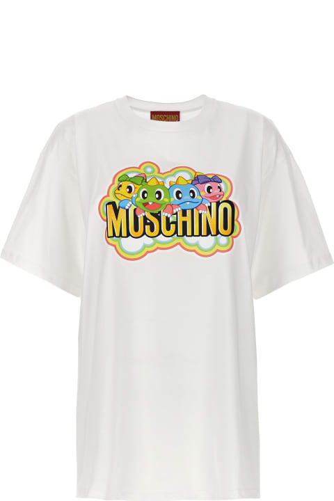 ウィメンズ Moschinoのトップス Moschino 'bubble Bobble' T-shirt