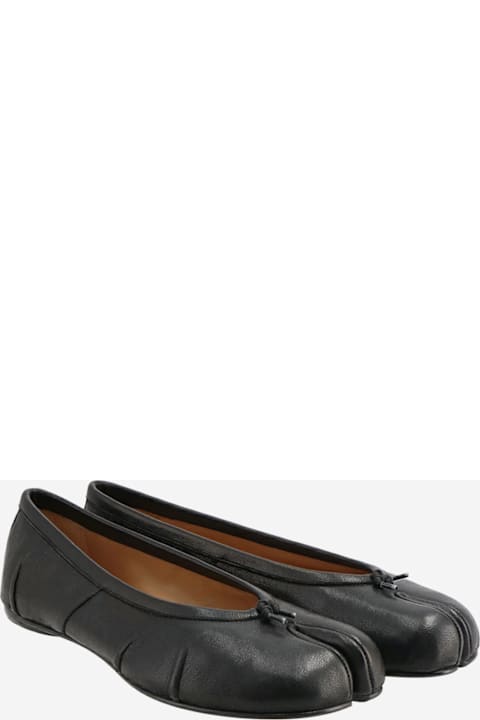 Maison Margiela New Tabi Leather Ballerina Flats