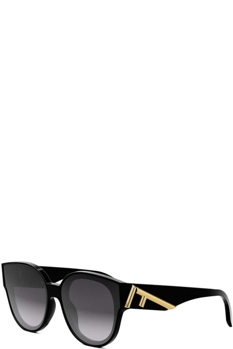 Fashion for Women Fendi Eyewear Panthos Frame Sunglasses