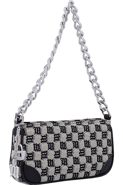 Shoulder Bags for Women MISBHV Monogram Chain Babe Bag