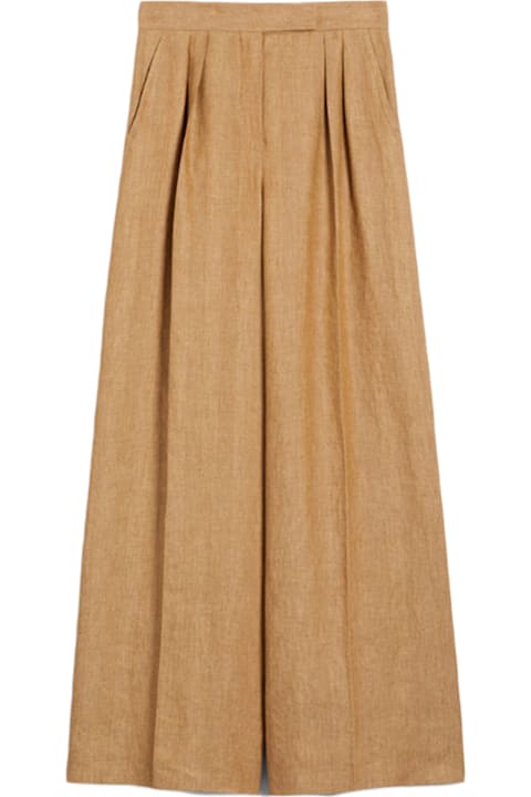 Max Mara Pants & Shorts for Women Max Mara Rauche Wide-leg Trousers