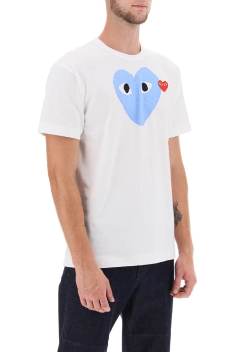 Comme des Garçons Play for Women Comme des Garçons Play Heart Print Unisex T-shirt