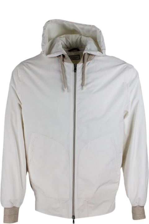 Brunello Cucinelli Coats & Jackets for Men Brunello Cucinelli Windproof Bomber Jacket