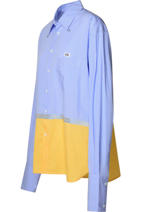 GCDS Shirts for Women GCDS Multicolor Cotton Blend Shirt