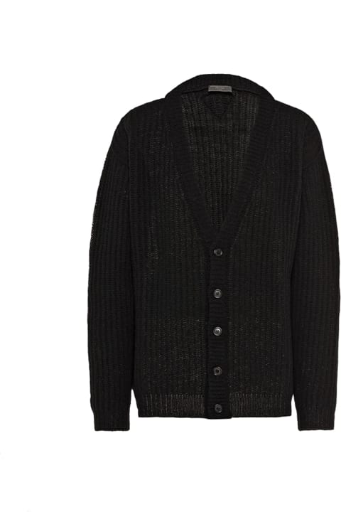 Prada Sweaters for Men Prada Wool Cardigan