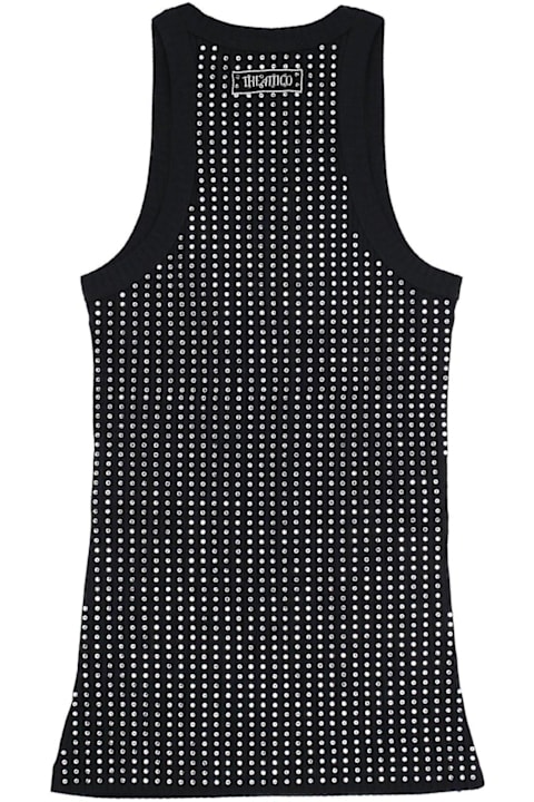 خصم على السيدات The Attico Jersey Ribbed Tank Top