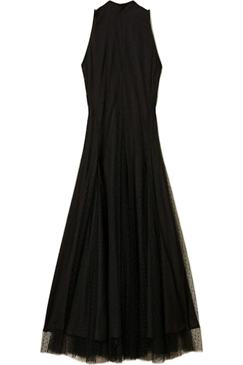 TwinSet for Kids TwinSet Twinset Sleeveless Black Dress