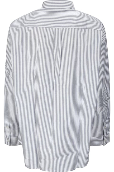 Totême for Women Totême Striped Half-placket Shirt